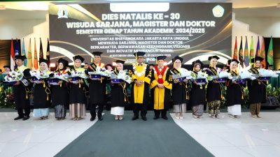 UBJ Rayakan Dies Natalis ke-30 Serta Wisuda, Teguhkan Komitmen Membangun Negeri