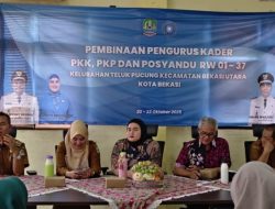 Kader PKK-Posyandu Kelurahan Teluk Pucung Dibekali Pembinaan