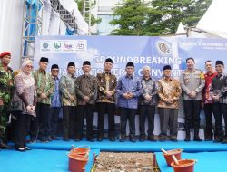 Ketum PP Muhammadiyah Resmikan Groundbreaking Uhamka Tower dan Convention Hall di Pasar Rebo
