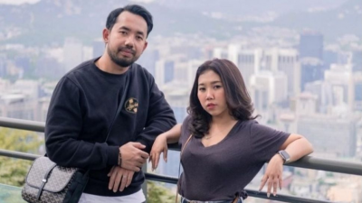 Detik-Detik Kiky Saputri dan Anaknya Hampir Terseret Ombak di Bali, Suami Sampai Trauma