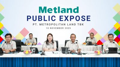 Penjualan Rumah Tapak di Proyek Cibitung dan Cikarang Dongkrak Kinerja Metland