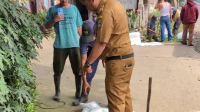 Lurah Cikiwul Gerak Cepat Atasi Potensi Genangan di Lingkungan