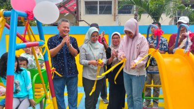 Lahan Ilalang di Bekasi Jaya Disulap Jadi Ruang Publik