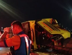 Detik-Detik Kecelakaan Maut Bus Cahaya Trans di Semarang, Berangkat dari Jatiasih Bekasi