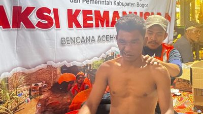 Urut Cimande Jadi Alternatif Pengobatan Warga Sumatera Pascabencana 