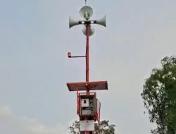 BPBD Kota Bekasi Uji Coba EWS, Suara Sirene Terdengar hingga Radius 270 Meter