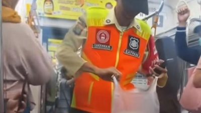 Gara-gara Tumble Anita, Satpam KRL ‘Panik’ Temukan Nasi Uduk Tertinggal di Kereta