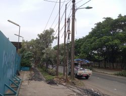 Kabel Semrawut Mulai Diputus, Penataaan Sasar 10 Ruas Jalan Kota Bekasi