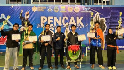 Tim Pamur Rasio Borong Juara Umum Pencak Silat BLA 7