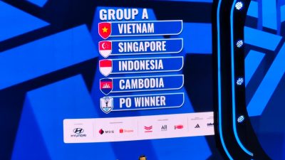 Timnas Indonesia Huni Grup A Piala AFF 2026, Bakal Hadapi Vietnam hingga Singapura
