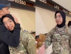 Heboh WNI Asal Tangerang yang Kini Jadi Tentara Amerika Serikat, Perpisahannya Bikin Haru
