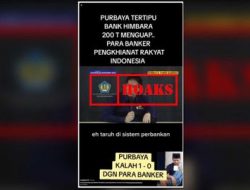 Kemenkeu Tegaskan Isu Menteri Keuangan Tertipu Bank Himbara Adalah Hoaks