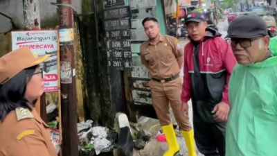 Antisipasi Banjir, Lurah Jatikramat Turun ke Tiga Titik Rawan