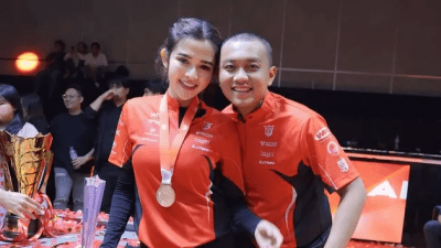 Bella Bonita Juara Biliar, Hasil Dilatih 24 Jam Nonstop Denny Caknan!