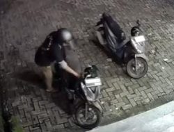 Maling Motor di Perwira Bekasi Utara Dikejar Korban, tapi Tak Tertangkap