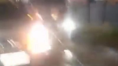 Waspada, Ada Kabel Melintang di Jalan Prof M Yamin Duren Jaya