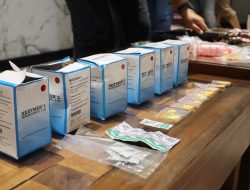 Polres Sikat Peredaran Obat Keras Ilegal di Cikarang