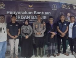 Sejumlah Parpol Bantu Warga Terdampak Banjir