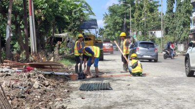 Jalan H Nonon Sontanie Segera Dicor