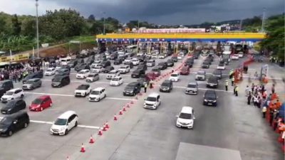 Urai Kepadatan Arah Jakarta, One Way Nasional Berlaku dari Semarang sampai Cikampek