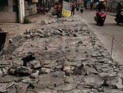 Lurah Jatimurni Pelototi Perbaikan Jalan Hankam