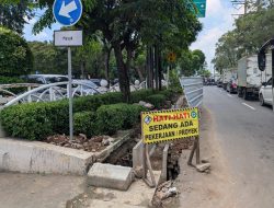 Proyek Drainase Jalan Chairil Anwar Sepanjang 500 Meter Anggaran Rp3,4 Miliar, DBMSDA Klaim Begini