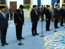 Resmi Reshuffle Kabinet Merah Putih, Prabowo Lantik Dudung KSP, Jumhur Hidayat Menteri LH, M. Qodari Bakom