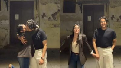 Go Public! Ardhito Pramono dan Davina Karamoy Pamer Kecup Pipi di Kota Tua