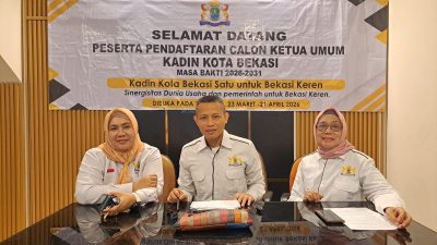 Minim Peminat, Pendaftar Calon Ketua Kadin Kota Bekasi Hanya Satu Orang