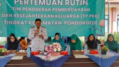 Camat Pondokgede Dorong Kader PKK Lebih Aktif dan Berdampak