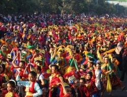 Penari Tumpah Ruah di CFD Kota Bekasi
