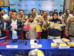 25 Pelaku Jaringan Curanmor Diringkus di Kabupaten Bekasi