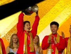 Tekuk Prancis, Tiongkok Amankan Gelar Juara Thomas Cup 2026