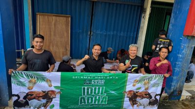 Iduladha Momentum Berbagi, DPC PKB Kabupaten Bekasi Salurkan Puluhan Hewan Kurban 