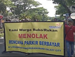 Warga Ruko Grand Galaxy City Gelar Demo Jilid Dua, Suarakan Protes Parkir Berbayar hingga Keluhkan Biaya IPL