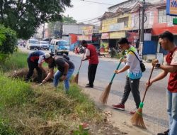 Grebek K3 di Medansatria, Aparatur dan Warga Bersihkan Kawasan Kumuh
