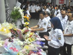 KAI Gelar Tahlilan di Stasiun Bekasi Timur, Doakan 16 Korban Insiden Kereta