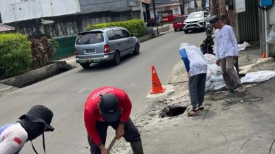 Kelurahan Jatikramat Gerak Cepat Atasi Titik Rawan Genangan
