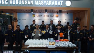 Modus Toko Kosmetik, Peredaran Obat Keras Ilegal di Bekasi Dibongkar Polda Metro Jaya