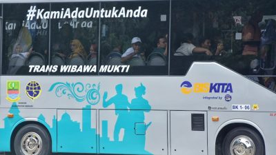 Tarif BisKita Trans Wibawa Mukti Ditetapkan Rp4.300
