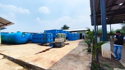 IPAL Bernilai Miliaran Rupiah di TPA Burangkeng Belum Dioperasikan Sudah Bocor