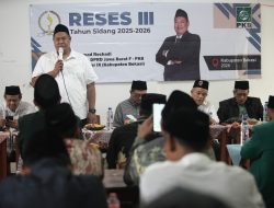 Muhamad Rochadi Gelar Reses Ketiga di Babelan, Cermati Permasalahan Sekolah Swasta