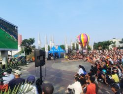 Nobar Piala Dunia Meriahkan Area CFD Kota Bekasi