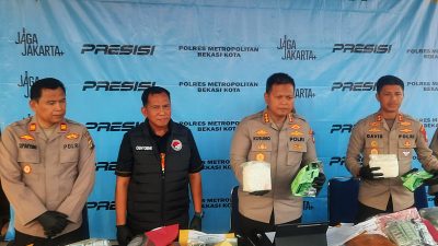 Polres Metro Bekasi Kota Bongkar Jaringan Narkotika Lintas Daerah, Amankan 2,7 Kg Sabu