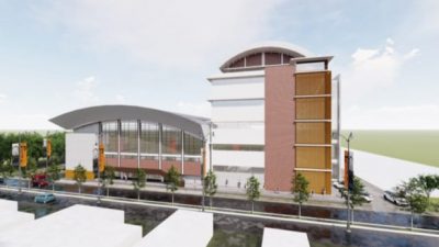 Disperkimtan Rampungkan Pembangunan Gedung Enam Lantai GOR Bekasi, Serah Terima ke Dispora Awal Juli