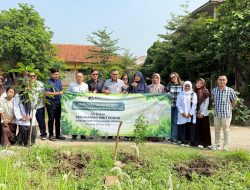 BPJS Ketenagakerjaan Bekasi Cikarang Gelar Employee Volunteering “Go Green”, Tanam Bibit Pohon di SMKN 1 Cikarang Utara