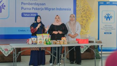 Tingkatkan Ketahanan Ekonomi, BRI Peduli Beri Pelatihan Kewirausahaan bagi Puluhan Purna Pekerja Migran Indonesia di Cirebon