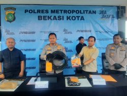 Mantan Teknisi Curi Tower BTS di Bekasi Selatan