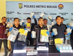 Polres Metro Bekasi Bongkar Jaringan Tramadol, Pelaku Pasarkan via Medsos