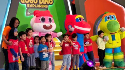 Go Go Dino Explorers Meriahkan Momen Libur Sekolah di Bekasi